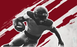 an arizona cardinals football player catches the ball